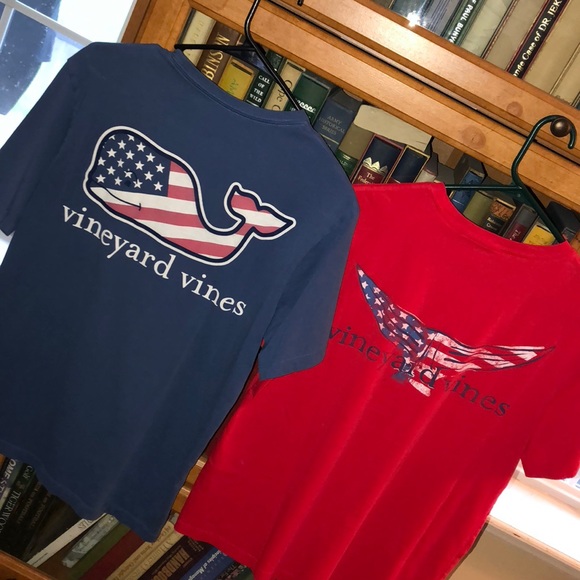 Vineyard Vines American Themed T-Shirts - Picture 2 of 2